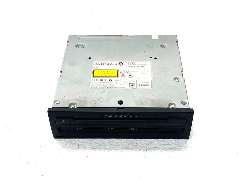 11-14 AUDI A8 L QUATTRO RADIO RECEIVER CD DISC CHANGER PLAYER MODULE OEM #A0.42