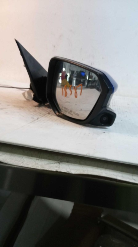 2016 Honda Civic Right Door Mirror Assembly Blue 81K Miles - Used