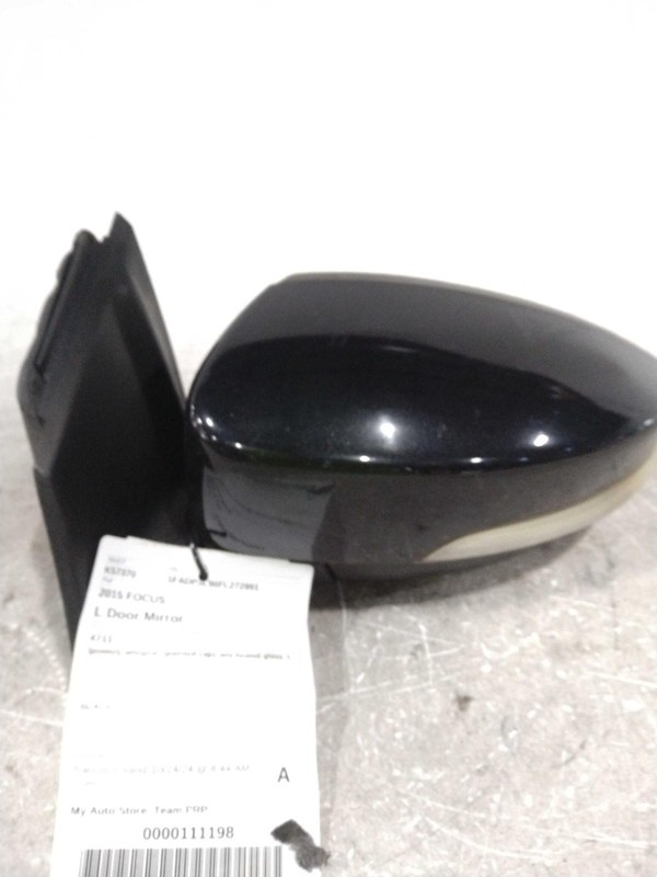 2015 Ford Focus Left Door Mirror Assembly Black OEM 137570 70K Miles
