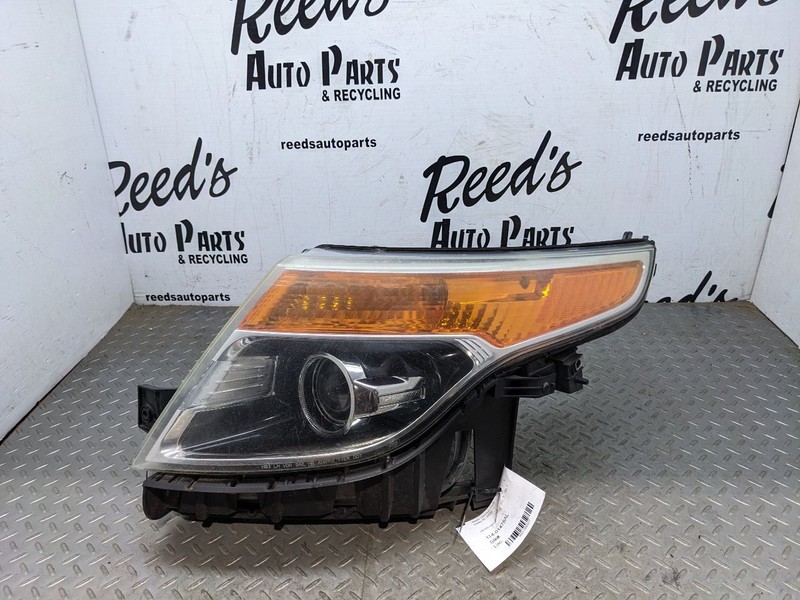 Driver Headlight Base Halogen Without Police Package Fits 13-15 EXPLORER 1165527