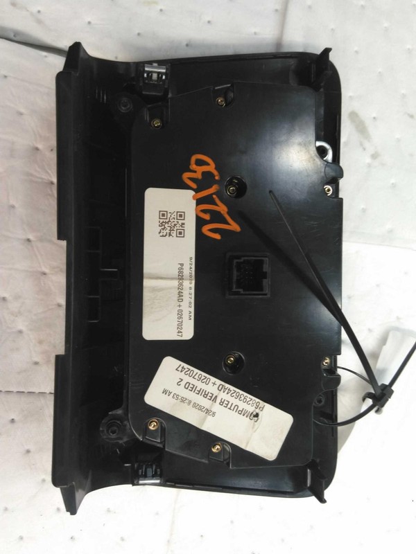 Used A/C Selector Switch fits: 2020 Dodge Charger temperature control dual zone