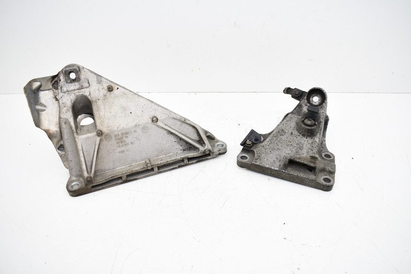 2008 BMW E92 N52 SET OF 2 LEFT & RIGHT ENGINE MOTOR BRACKET SUPPORT OEM KW24
