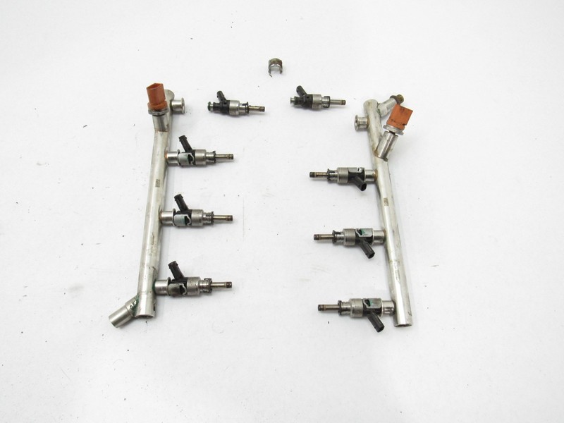 Audi RS7 C7 2017 4.0L Fuel Delivery Injector Rail Injection Pipe Set 12-18 |:Y