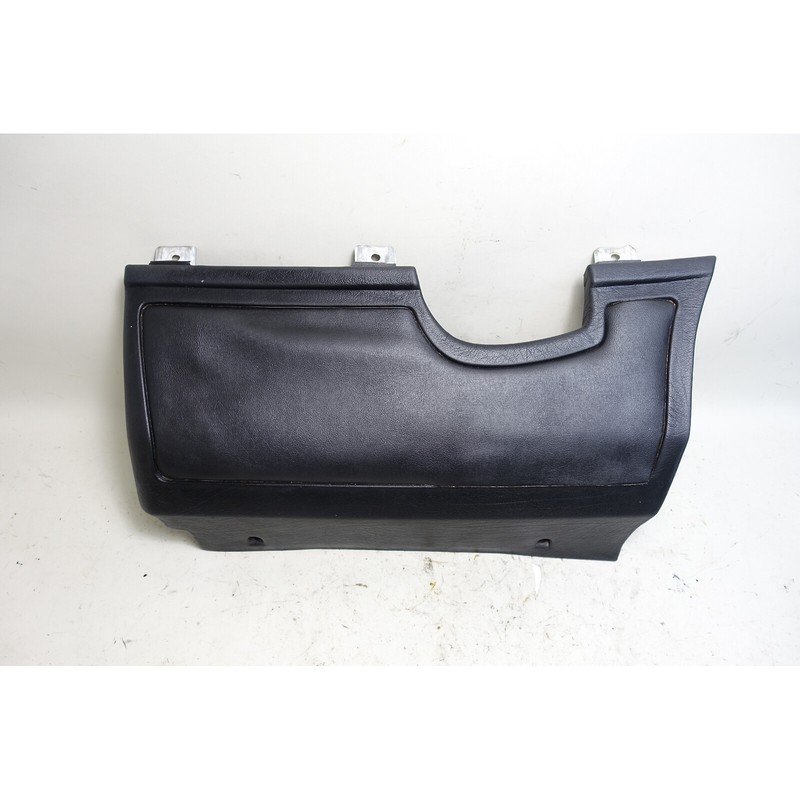 88-94 BMW E32 7-Series Left Lower Dash Knee Bolster Trim Panel Black Vinyl OEM