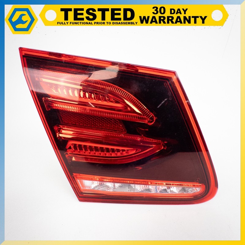 14-17 M-B E350 E400 E550 REAR LEFT SIDE INNER TAIL LIGHT TRUNK BRAKE LAMP OEM