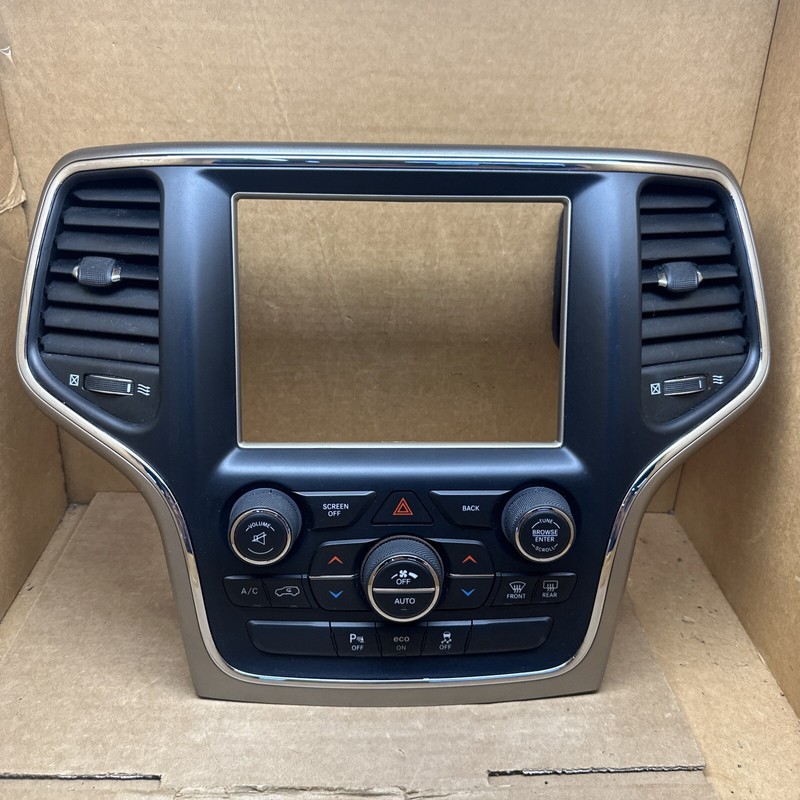 2014-2015 Jeep Grand Cherokee Temperature Control Unit Bezel P56054380AE