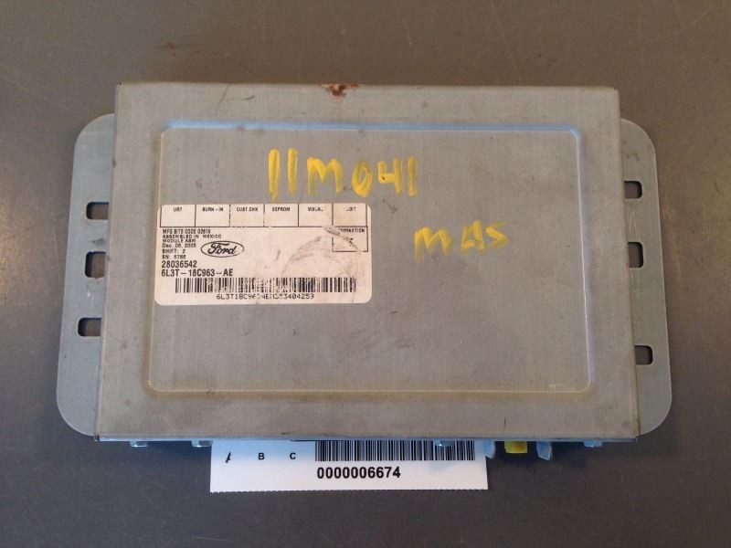 Sirius Satellite Radio Control Module 6L3T-18C963-AE Fits 2006 Ford F150 37493