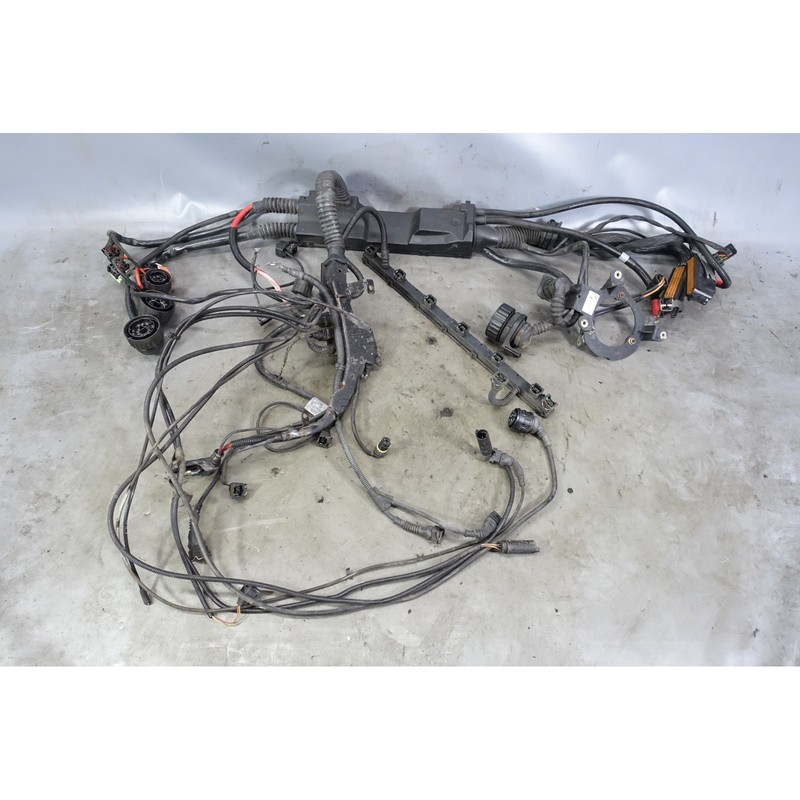 Damaged BMW E36 323i 2dr Automatic Engine Wiring Harness ASC+T 1998-1999 OEM