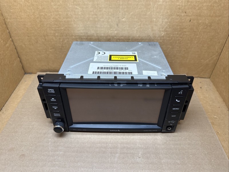 2012 Dodge Grand Caravan Navigation Radio Receiver Display OEM RHR P05091209AE
