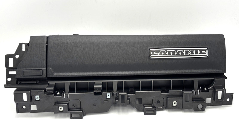 ✅ 2019-2026 RAM 1500 5th OEM LARAMIE UPPER RIGHT GLOVE BOX COMPARTMENT Black 34k