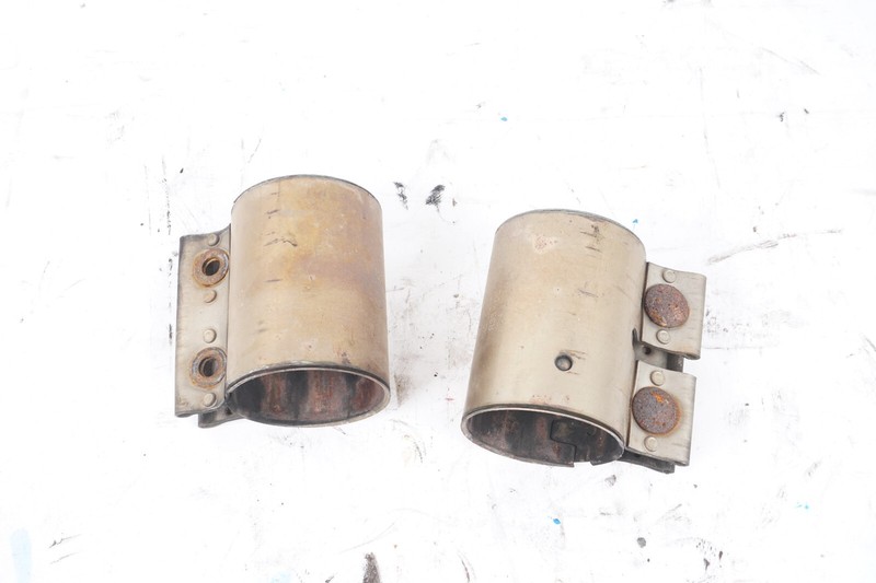11-18 Porsche Cayenne 958 Exhaust Clam SET of 2OEM