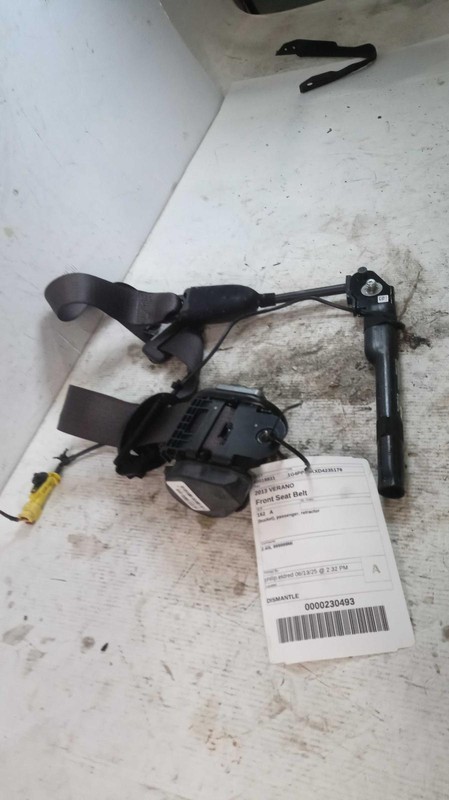 2013 Buick Verano OEM Used Seat Belt White 145K Mi Warranty 6 Months