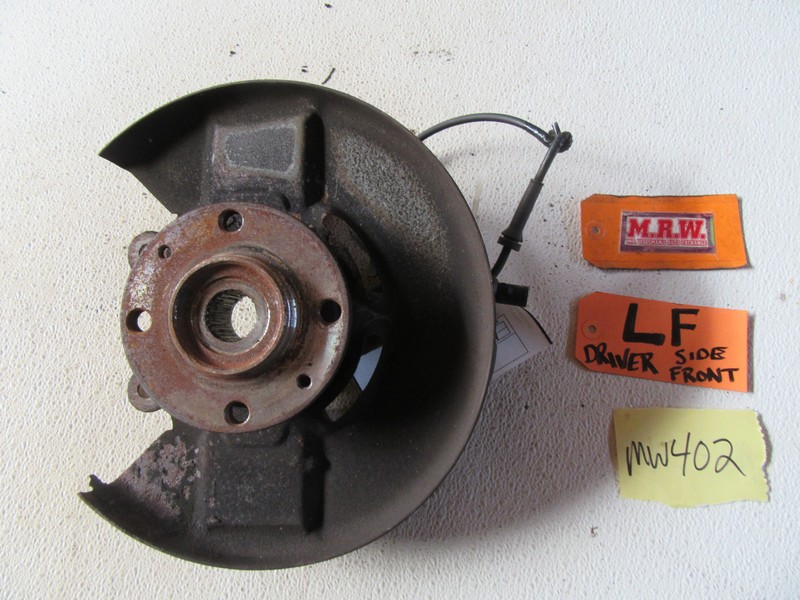 SPINDLE KNUCKLE HUB WHEEL BEARING DRIVER L LH LF LEFT FRONT CAR 90-98 SAAB 9000