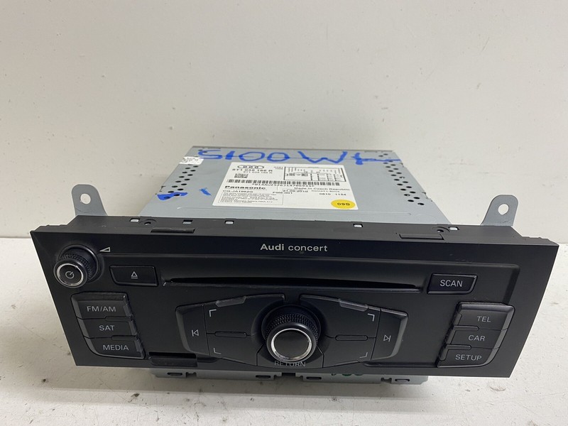 2010-2012 Audi A4 Concert Audio System Radio Stereo 8T1 035 186 R 8UQ Satellite