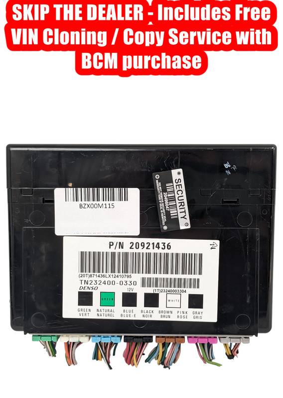 PROGRAMMED 13-17 Cadillac GMC Chevrolet Buick Body Control Module BCM BCU OEM