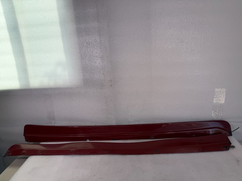 1994 MAZDA MIATA MX5 ROCKER PANEL EXTENDED LIP PAIR RED #024