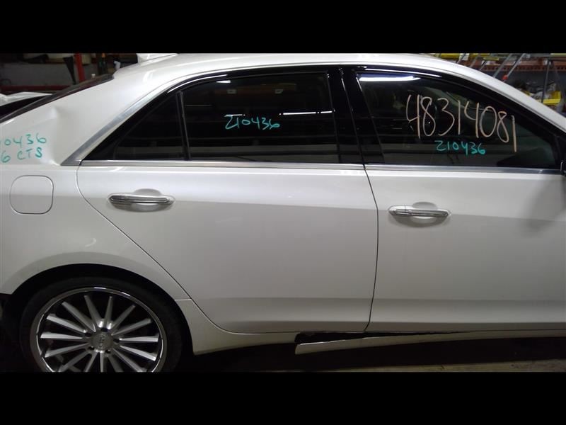 Passenger Rear Side Door Tempered Glass Base White Fits 14-18 CTS 777231