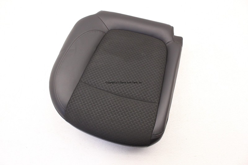 2013 - 2022 BUICK ENCORE REAR RIGHT SEAT BOTTOM CUSHION CLOTH & LEATHER BLACK