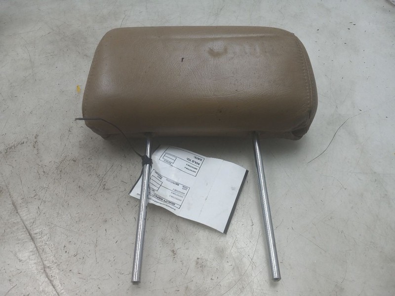 94 TOYOTA LANDCRUISER THIRD ROW DRIVER LEFT HEADREST LEATHER BRN-FF40