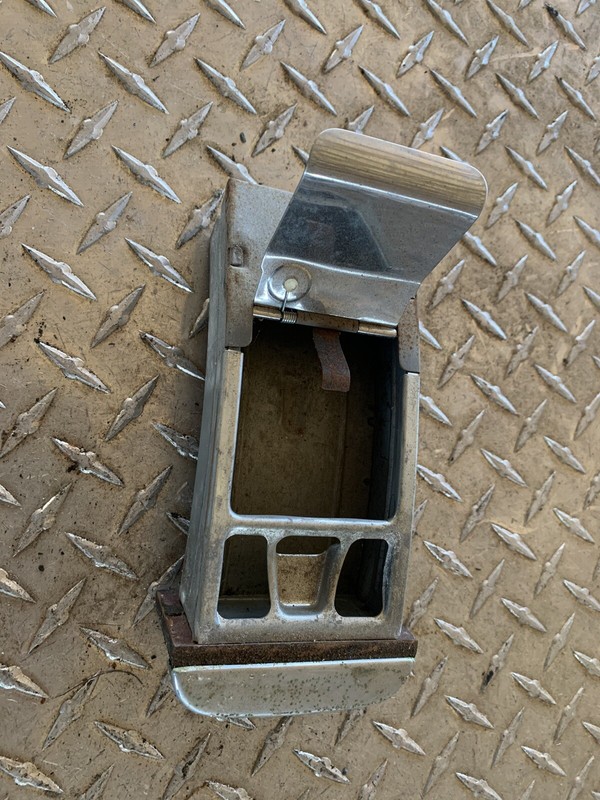 1967 Mercedes Benz W110 200D Sigarette Ashtray Ash Tray Holder Center Dash W 110
