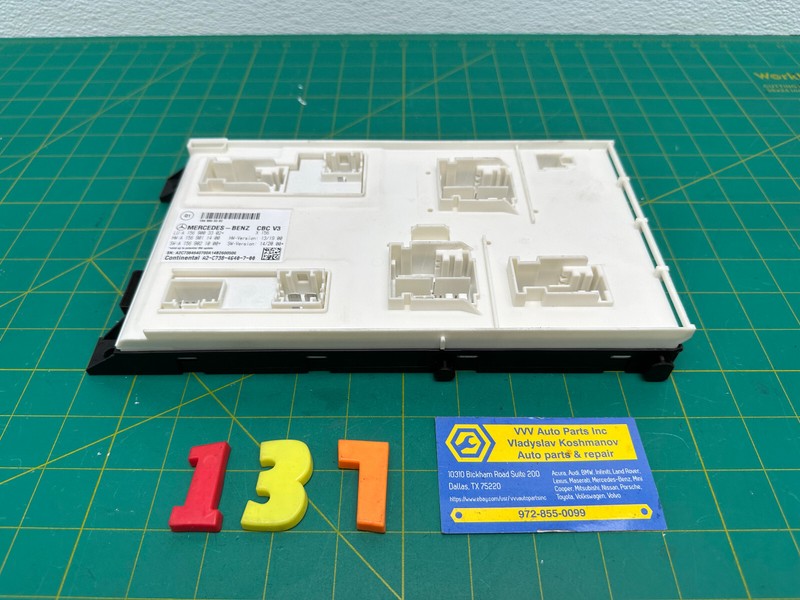 14-19 Mercedes CLA250 C117 BODY COMFORT CONTROL MODULE BCM OEM