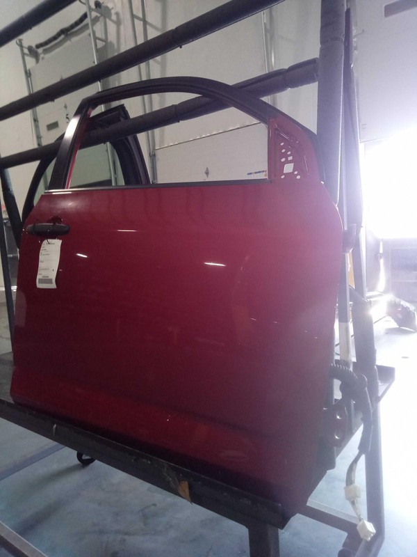 2009 Toyota RAV4 Front Right Door Red - Used, 146K Miles, OEM Part #357069