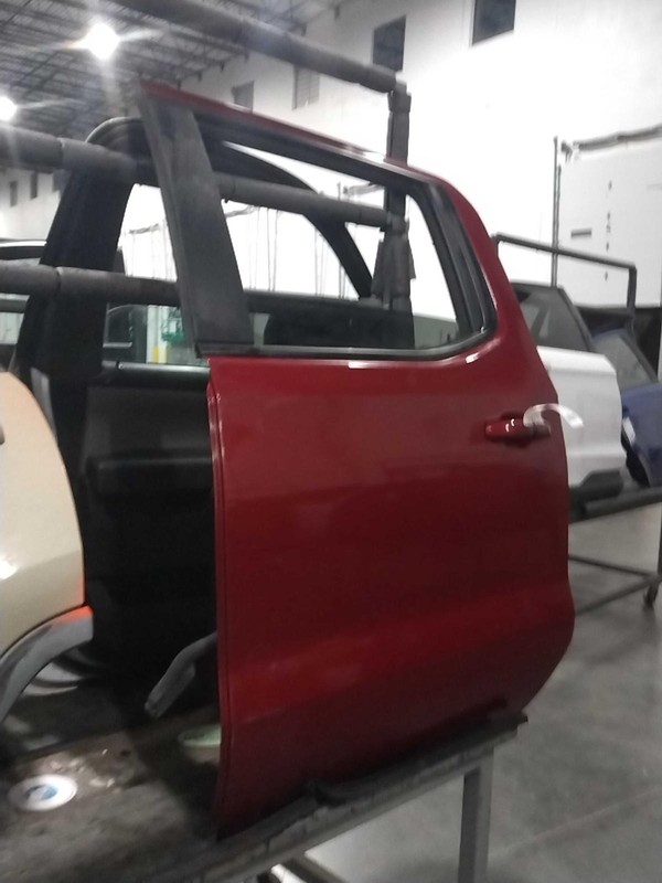 2022 Chevrolet Silverado 1500 Door Left Rear Red 113k Miles OEM Used Part