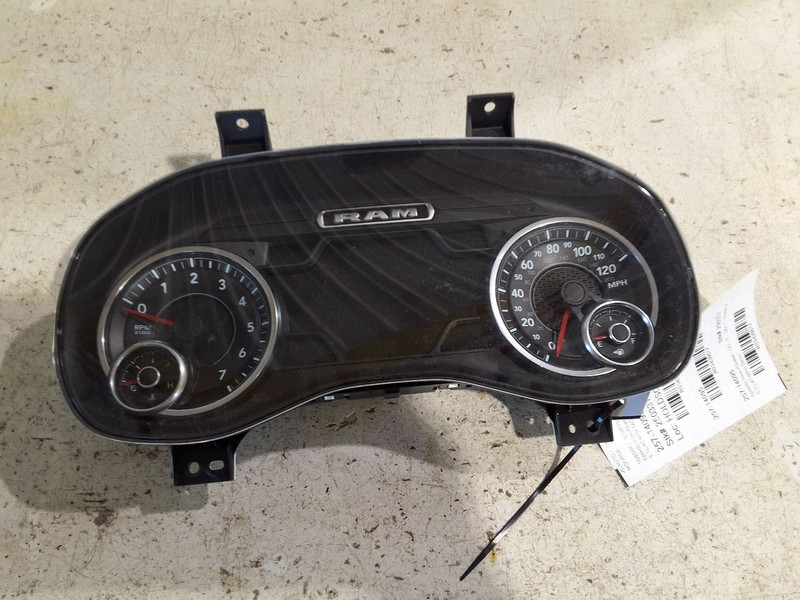 Speedometer New Style 6 Lug Wheel Cluster MPH Fits 20 DODGE 1500 PICKUP 3438617