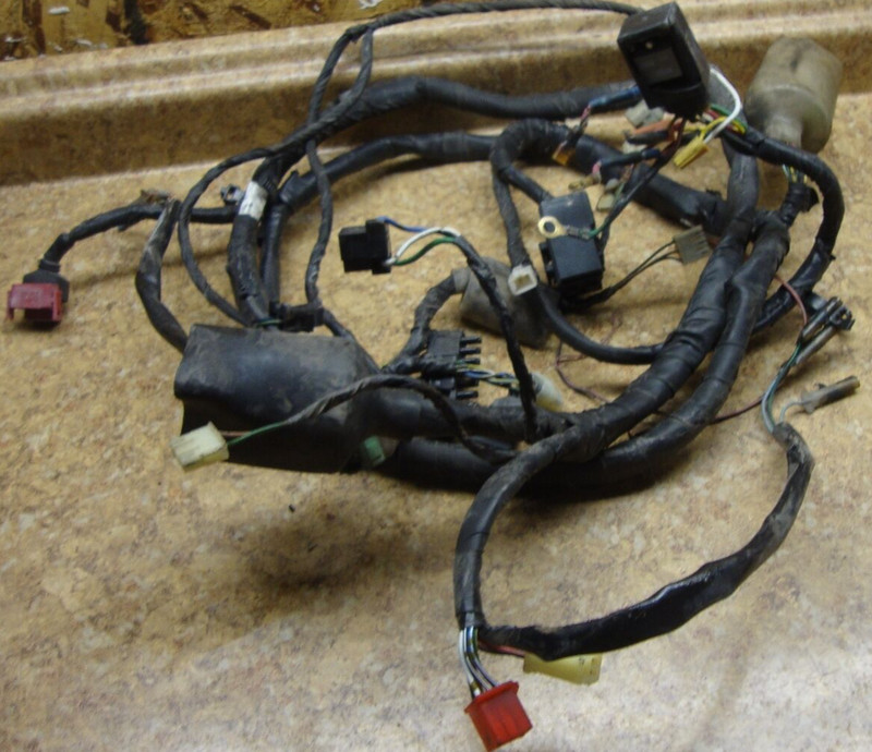 1998 Honda VTR 1000 VTR1000F VTR1000 Electrical Wires Harness Main Loom Plug I6