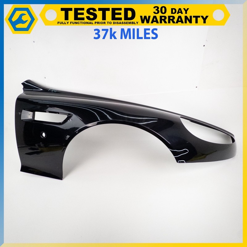 05-12 ASTON MARTIN DB9 FRONT RIGHT PASSENGER SIDE FENDER PANEL BLACK OEM