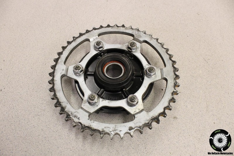 2007 Yamaha FZ6 REAR BACK SPROCKET DRIVE HUB FZ 6 07