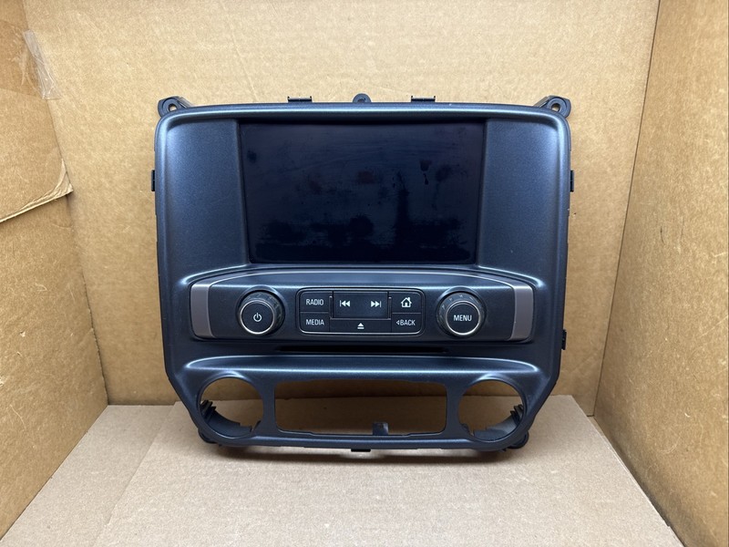 2014-2018 Chevy Silverado Sierra Screen Radio Display Panel Bezel 23168176