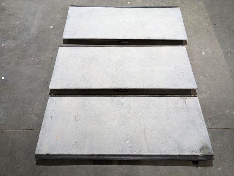 2002-2013 CHEVROLET AVALANCHE ESCALADE TRUNK BED TOP COVER PANEL SET OF1181347