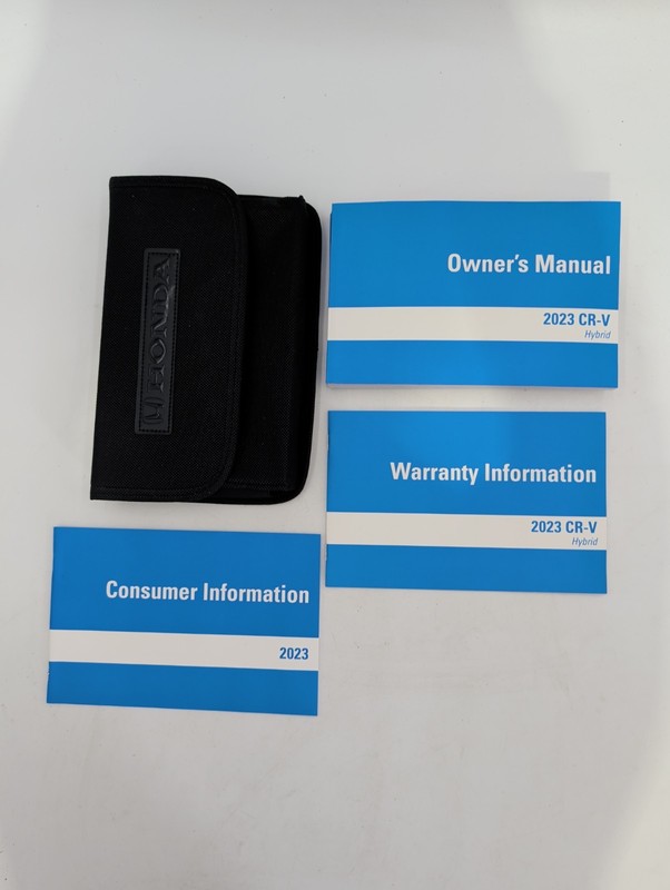 2023 Honda CR-V HYBRID Factory Owners Guide Manual Set & Case
