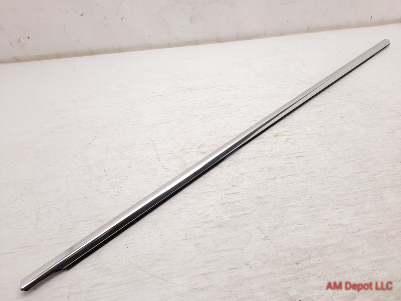 2011 BMW 535i 528i 550i F10 Rear Left Door Window Molding Trim Chrome 7182291