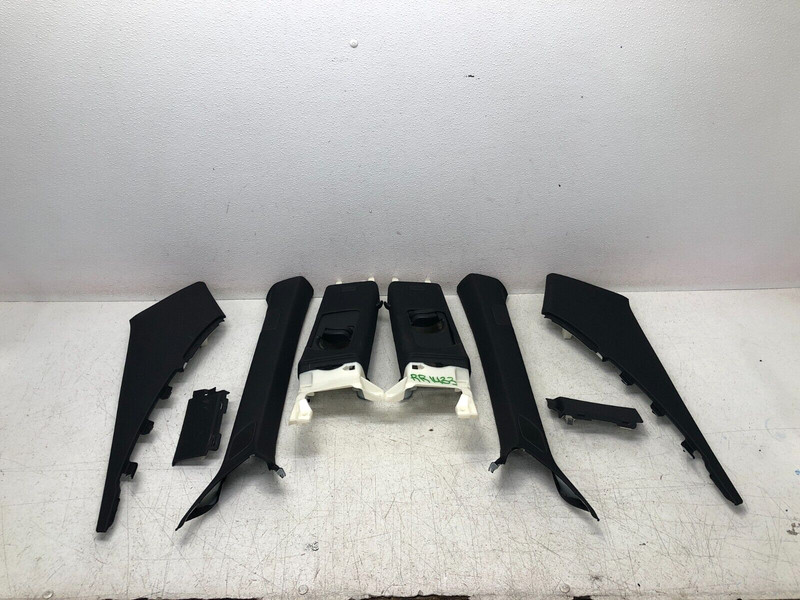 18 19 20 Audi S5 Coupe Interior A B C Pillar Trim Molding Set Black 1433 OEM
