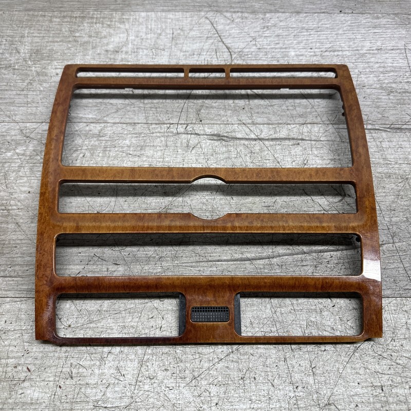RADIO BEZEL WOODGRAIN II 2004-06 VW PHAETON RADIO GPS NAVIGATION SYSTEM OEM