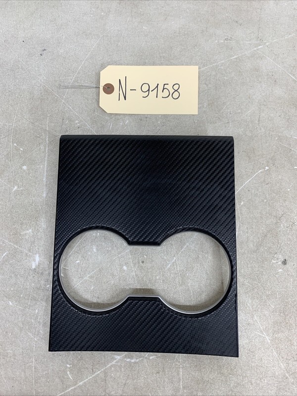 2018-2021 TESLA 3 Y Center Console Cup Trim Cover1087990-00-C 9158 B158
