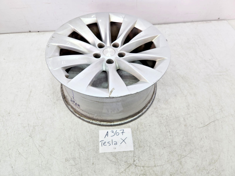 ✅ 16-20 OEM Tesla Model X Rear Wheel Rim Silver Slipstream 20x9.5J ET40 *
