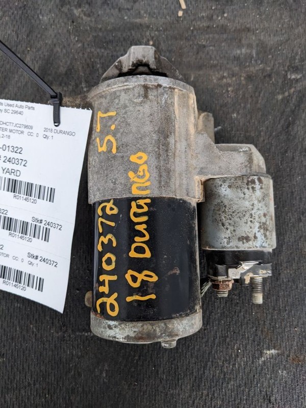 Starter Motor Wk Body VIN E Or F 6th Digit Fits 05-21 GRAND CHEROKEE 1145120