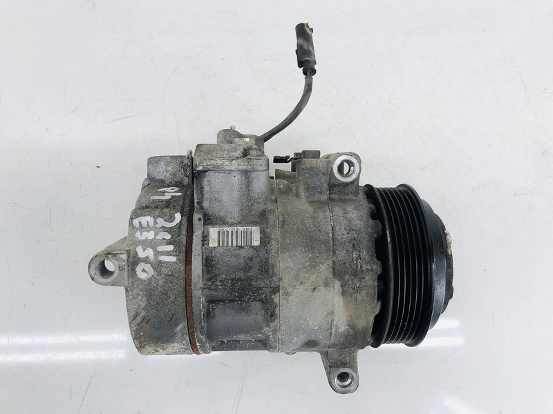 10-11 MERCEDES BENZ E350 3.5L V6 ENGINE AC A/C AIR CONDITIONING COMPRESSOR OEM