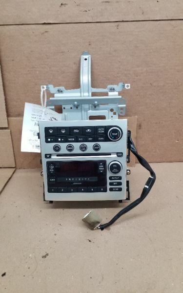 Temperature Control 2 Door Display Panel Fits 06-07 INFINITI G35 235913