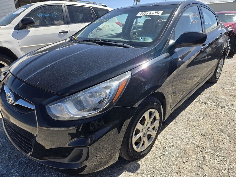 2012-2014 Hyundai Accent Sedan Driver Roof Curtain Air Bag