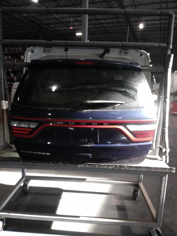 Used Deck Lid fits: 2015 Dodge Durango w/o police package privacy tint glass w/o