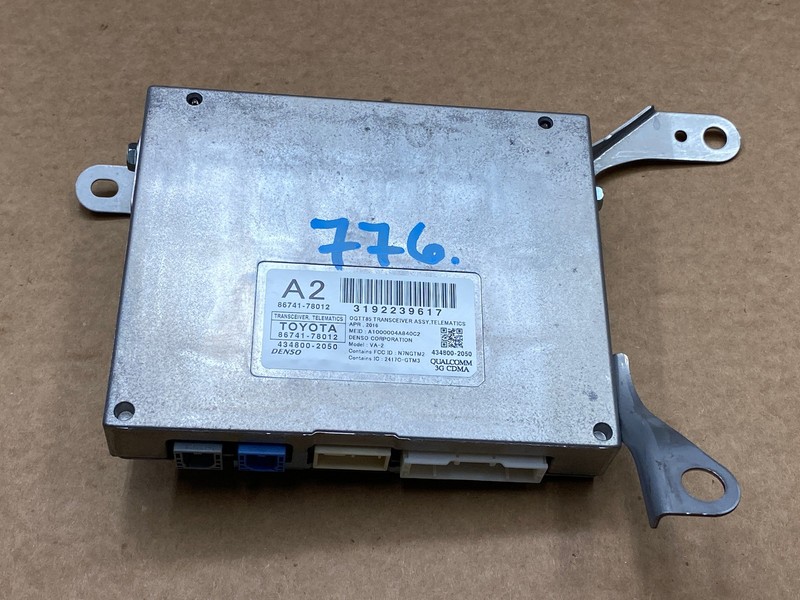 2013-2016 LEXUS GS200T GS350 COMMUNICATION TELEMATICS CONTROL MODULE OEM LOT776