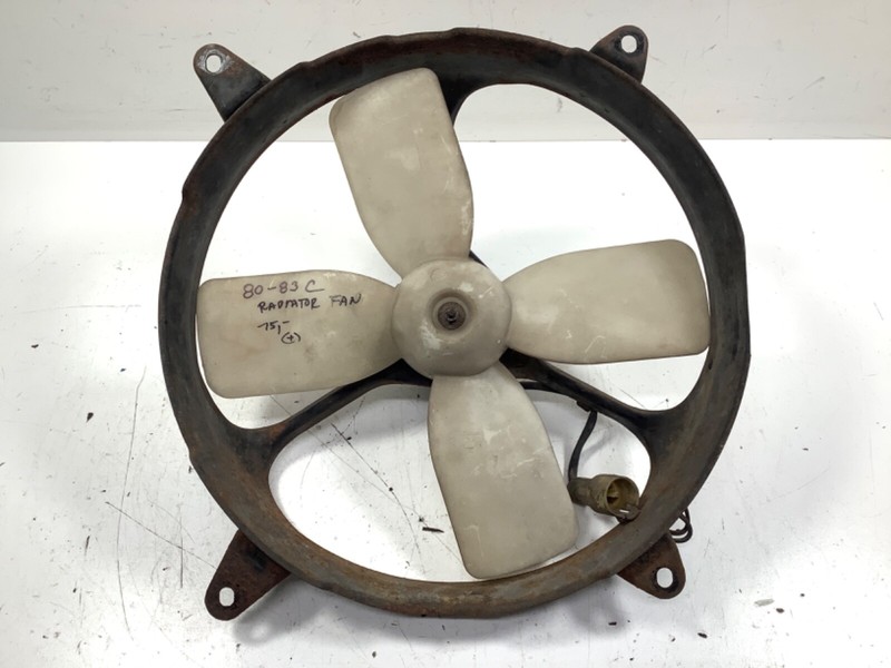 80-83 Honda Civic Radiator Cooling Fan Motor & Shroud Assembly OEM