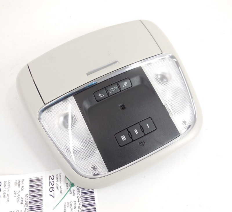 2011-2020 Dodge Durango Overhead Dome Light Sunglasses Console OEM Garage Opener