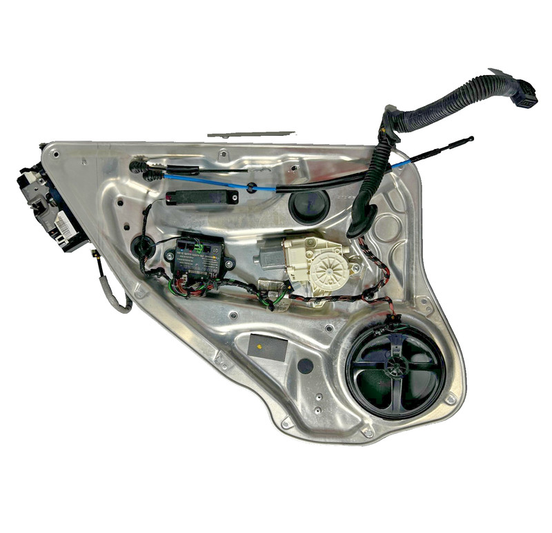 📌 2008-14 MERCEDES C250 REAR LEFT SIDE WINDOW REGULATOR W/ LOCK & SPEAKERS OEM