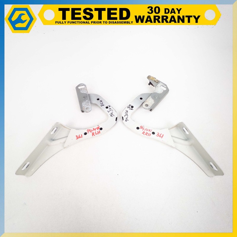 88-94 JAGUAR Vanden Plas XJ12 JX6 REAR LEFT & RIGHT TRUNK LID HINGES PAIR OEM