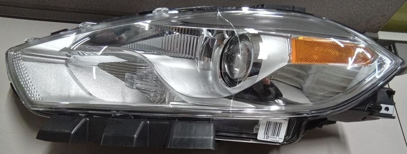 2013-2016 Dodge Dart LH Headlight Halogen Chrome NEW 1434 A 68081389AL